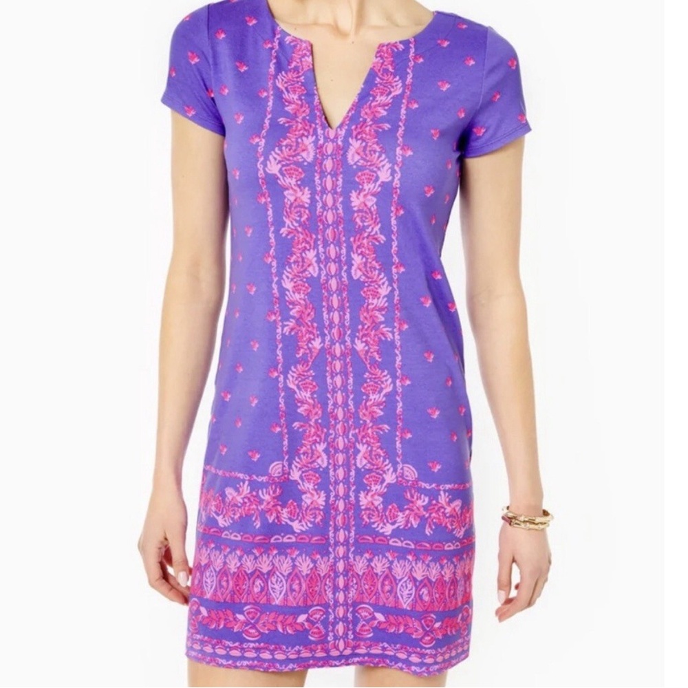 Lilly Pulitzer Women’s Sophiletta Mystical Purple UPF+ 50 Dress Size Medium